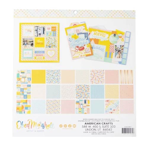 PAPEL SCRAPBOOK ESPECIAL OM 12X12 CON 48PZS 34003857