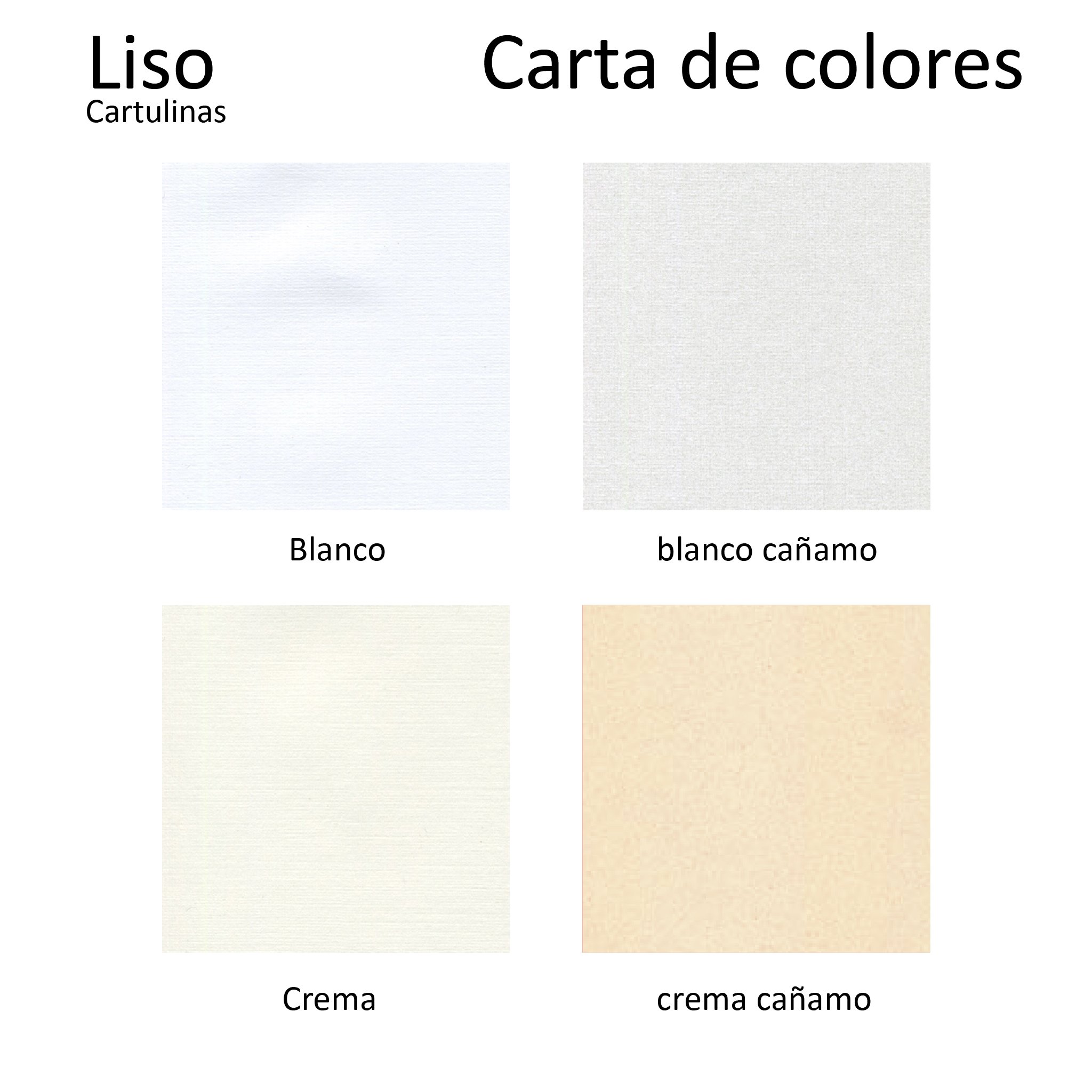 Carta de colores Papel Stardream de 120 g tamaño carta