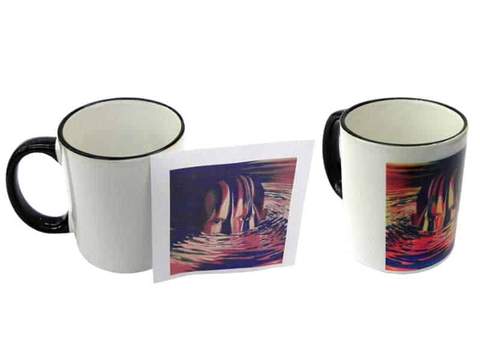 Taza 2 Colores con asa Sublimarts | Sublimación - Lideart - Avanceytec